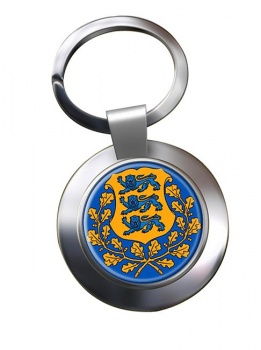 Estonia Eesti Metal Key Ring