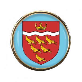 East Sussex (England) Round Pin Badge