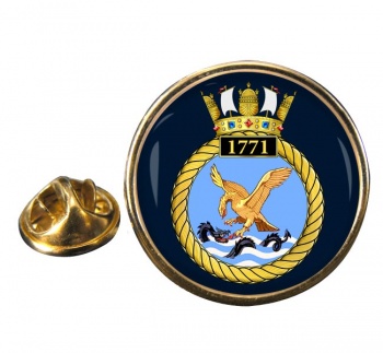 1771 Naval Air Squadron (Royal Navy) Round Pin Badge