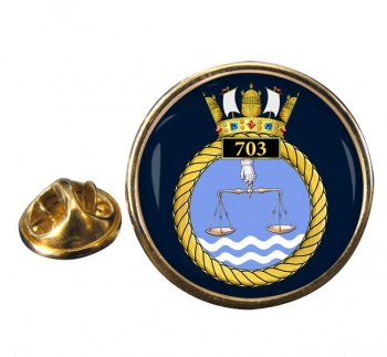 703 Naval Air Squadron (Royal Navy) Round Pin Badge