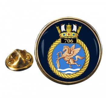 706 Naval Air Squadron (Royal Navy) Round Pin Badge
