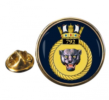 792 Naval Air Squadron (Royal Navy) Round Pin Badge