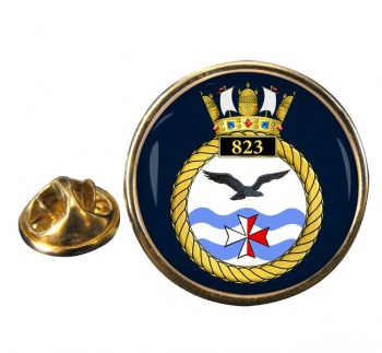 823 Naval Air Squadron (Royal Navy) Round Pin Badge