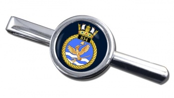 834 Naval Air Squadron (Royal Navy) Round Tie Clip