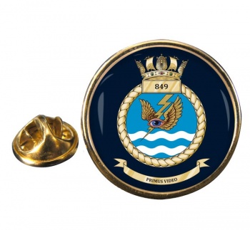 849 Naval Air Squadron (Royal Navy) Round Pin Badge