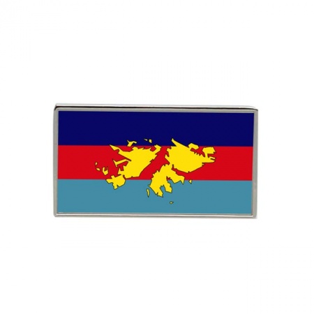 British Forces Falkland Islands Rectangle Tie Pin