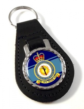 Far East Communications Squadron (Royal Air Force) Leather Key Fob