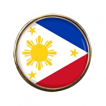 Philippines Pilipinas Round Pin Badge