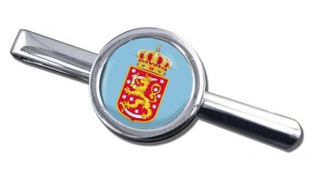 Finnish Coats of Arms Round Tie Clip