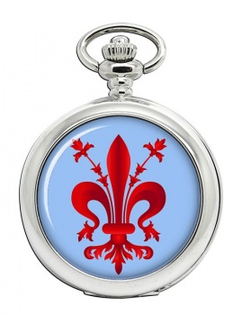 Florentine Fleur-de-lis Pocket Watch