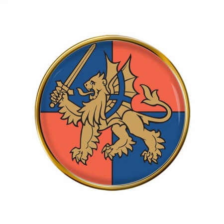 Force Troops Command (FTC), British Army Pin Badge