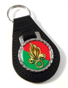 Legion etrangere (Foreign Legion) Leather Key Fob