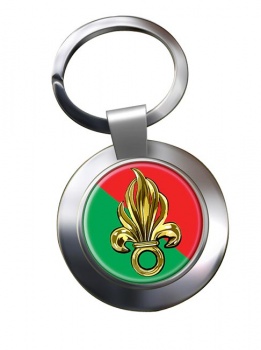 Legion etrangere (Foreign Legion) Chrome Key Ring