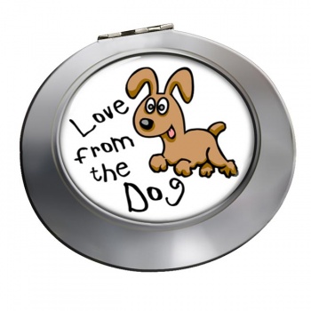 Love from the dog Chrome Mirror