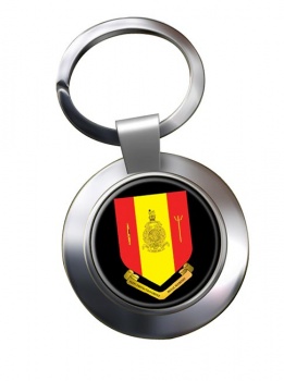 Fleet Protection Group Royal Marines Chrome Key Ring