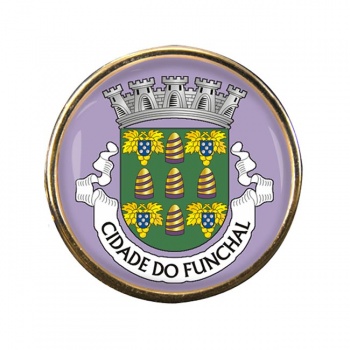 Funchal (Portugal) Round Pin Badge
