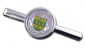 Funchal (Portugal) Round Tie Clip