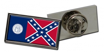 Georgia 1956-2001 Flag Pin Badge