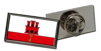Gibraltar Flag Pin Badge