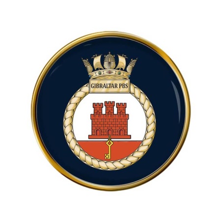 Gibraltar Patrol Boat Squadron, Royal Navy Pin Badge