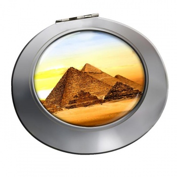 Pyramids of Giza Chrome Mirror