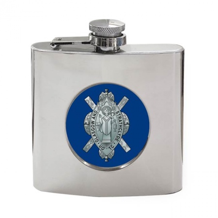 Glasgow Strathclyde University Officers' Training Corps UOTC, British Army Hip Flask