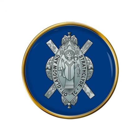 Glasgow Strathclyde University Officers' Training Corps UOTC, British Army Pin Badge