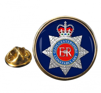 Gloucestershire Constabulary Round Pin Badge