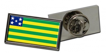 Goias (Brazil) Flag Pin Badge