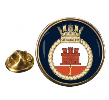 Gibraltar Patrol Boat Squadron (Royal Navy) Round Pin Badge