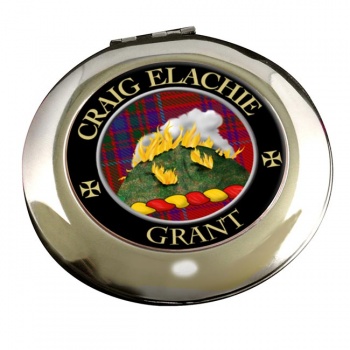 Grant Gaelic Scottish Clan Chrome Mirror