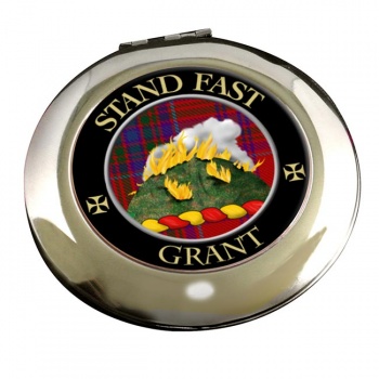 Grant English Scottish Clan Chrome Mirror