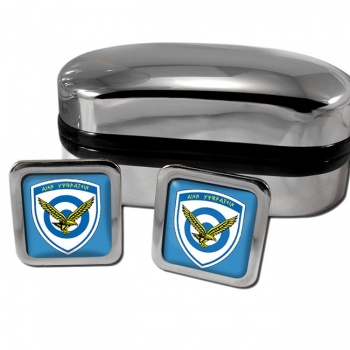 Hellenic Air Force (Greece) Square Cufflinks