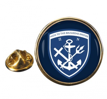 Hellenic Navy (Greece) Round Pin Badge