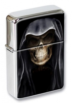 Grim Reaper Flip Top Lighter