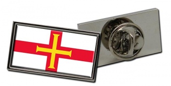 Guernsey Flag Pin Badge