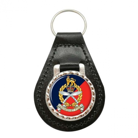 Gurkha Staff and Personnel Support Branch, British Army ER Leather Key Fob