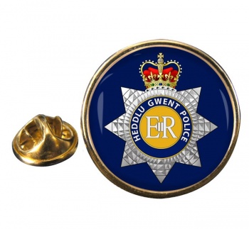 Gwent Police Round Pin Badge