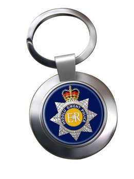 Gwent Police Chrome Key Ring