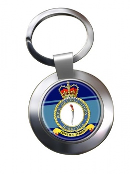 RAF Station Habbaniya Chrome Key Ring