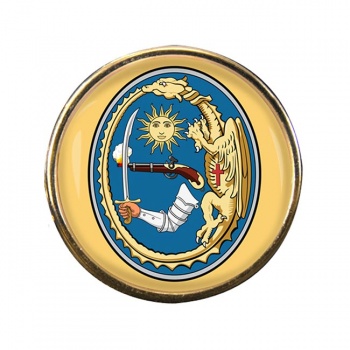 Hajdu Round Pin Badge