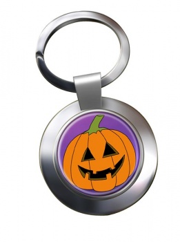 Halloween Chrome Key Ring