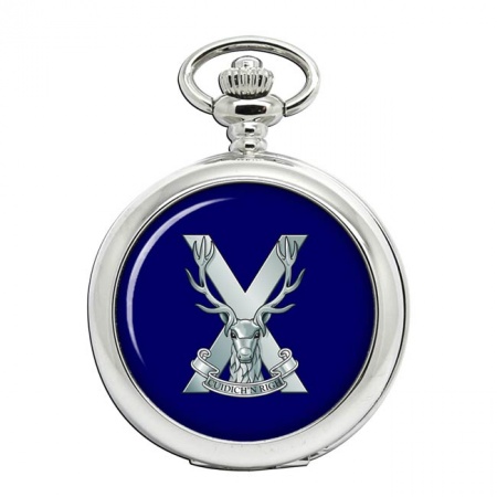 Highland Band of the Scottish Division, British Army Pocket Watch