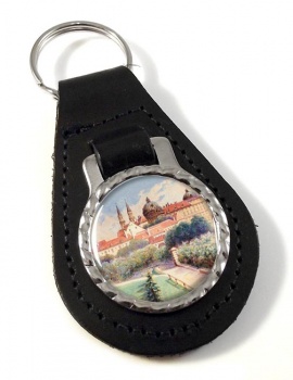 A Painting by Adolf Hitler Leather Key Fob