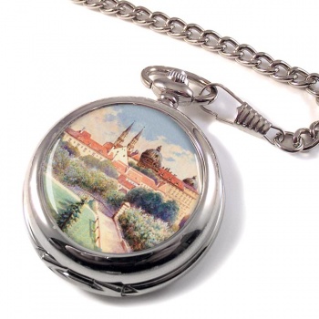 A Painting by Adolf Hitler Pocket Watch