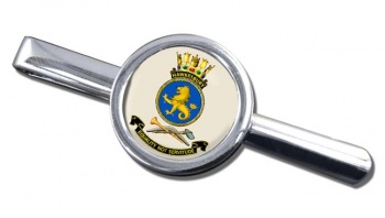 HMAS Hawkesbury Round Tie Clip