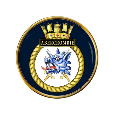 HMS Abercrombie, Royal Navy Pin Badge