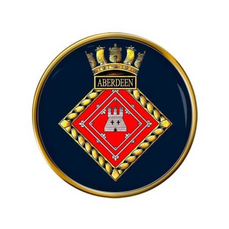 HMS Aberdeen, Royal Navy Pin Badge