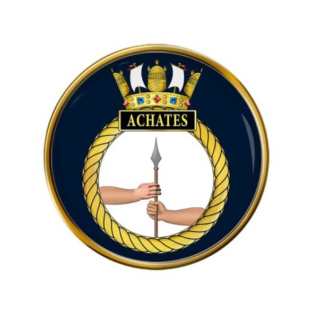 HMS Achates, Royal Navy Pin Badge