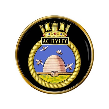 HMS Activity, Royal Navy Pin Badge